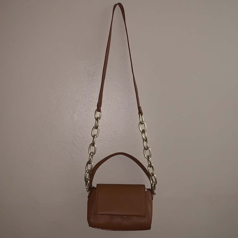 House of Want We Fashion Vegan Leather Shoulder Bag - Picture 3 of 11